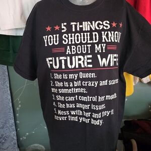 Black Graphic Mens T-Shirt